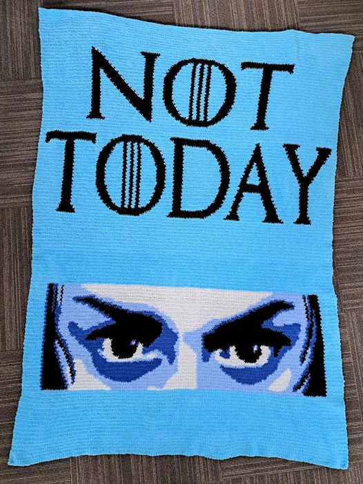 Not Today Crochet Graphghan Pattern