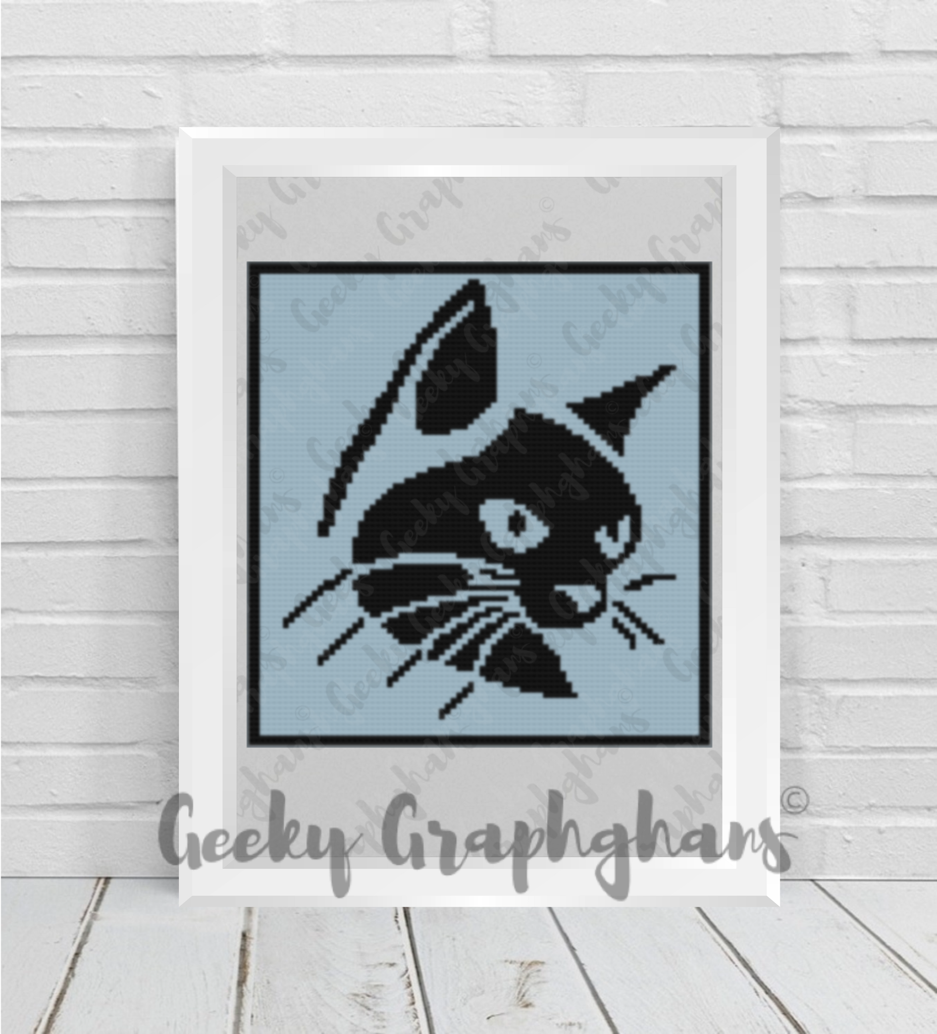 Cat Crochet Pillow Pattern Geeky Graphghans