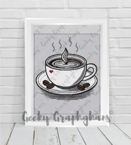 Cup Of Coffee Crochet Graphghan Pattern