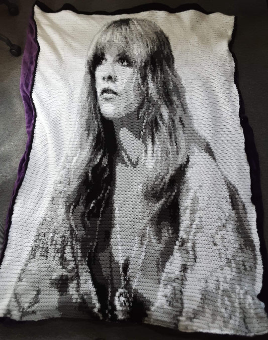 Stevie Nicks Crochet Photoghan