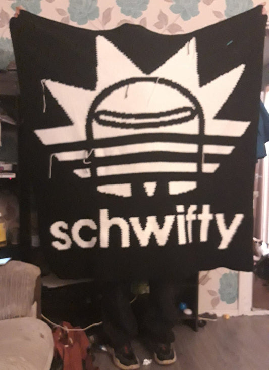 Schwifty Crochet Graphghan Pattern SC 180 x 240