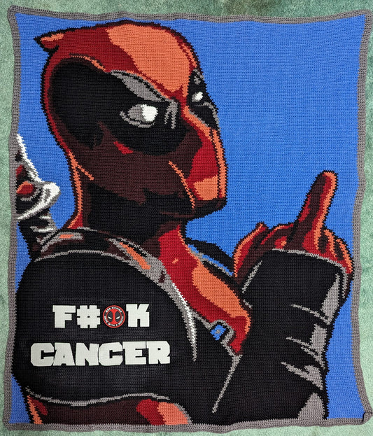 Deadpool Bird Crochet Graphghan Pattern