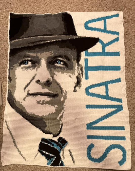 Frank Sinatra Crochet Graphghan Pattern
