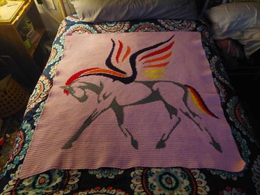 Pegasus Crochet Graphghan Pattern