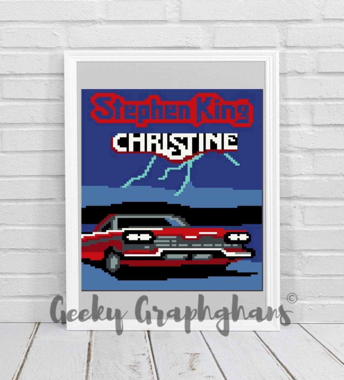 Stephen King's Christine Crochet Pillow Pattern
