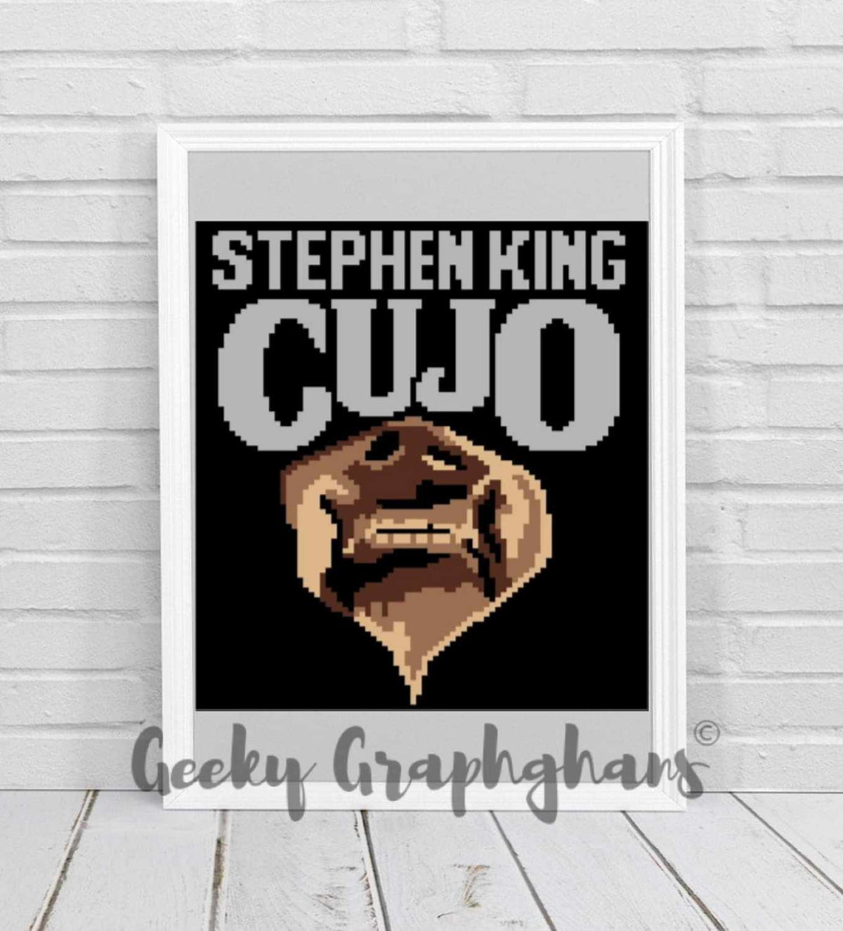 cujo book crocet pillow pattern