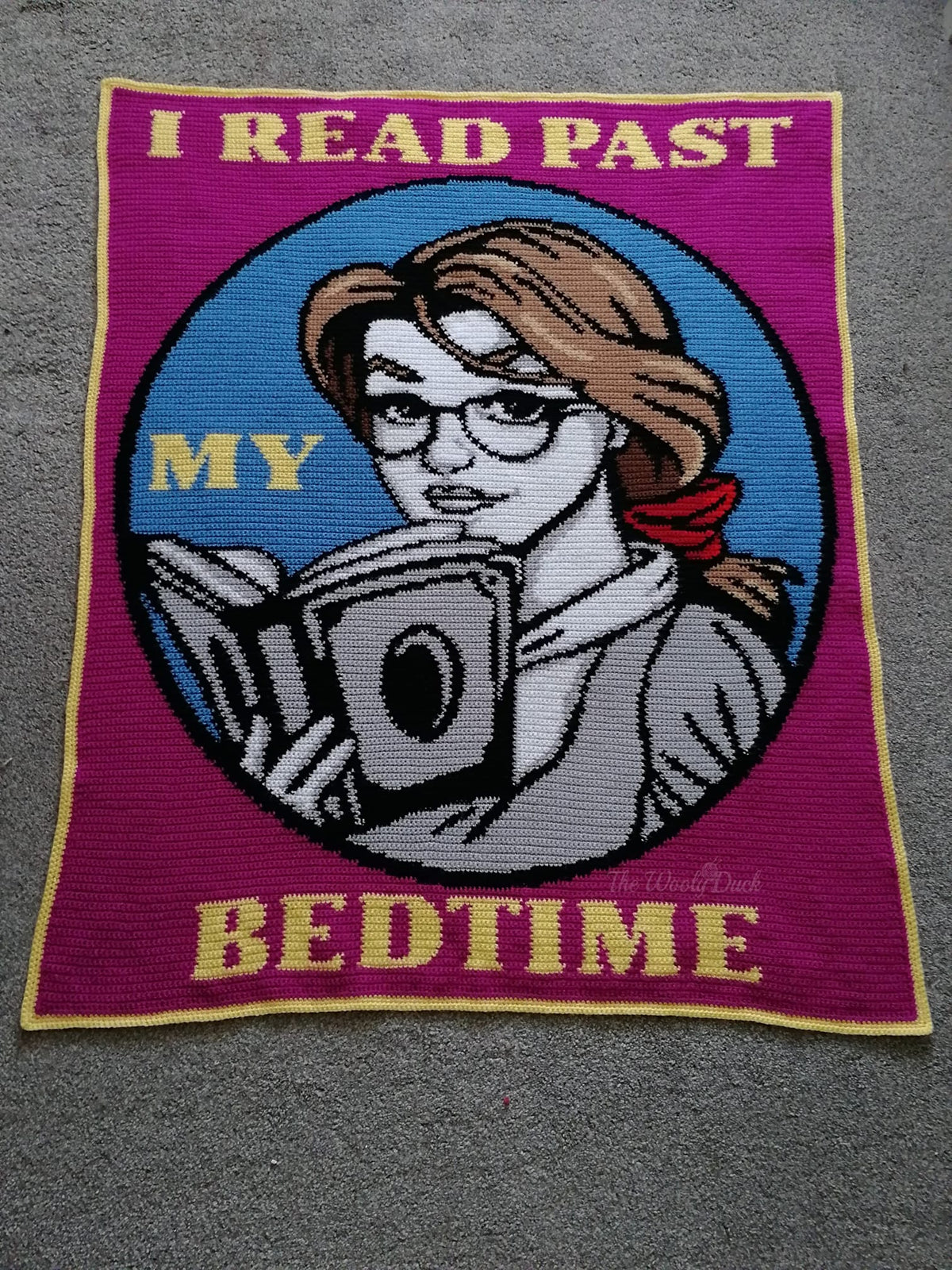 Cross Stitch Past Bedtime Reading Pattern