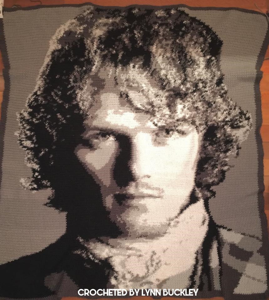 Sam Heughan Crochet Graphghan Pattern