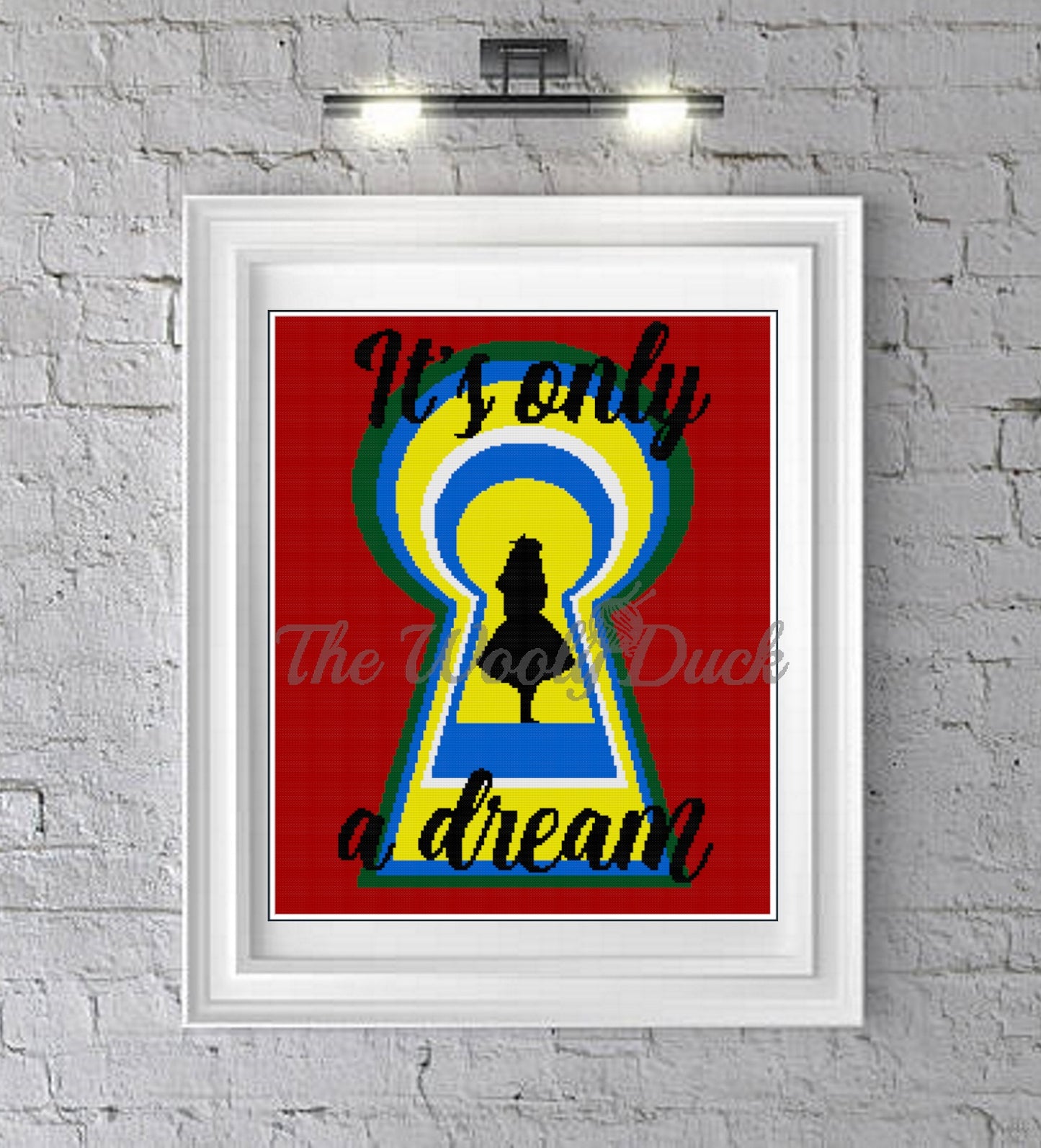 Alice in Wonderland Inspired Crochet Graphghan Pattern