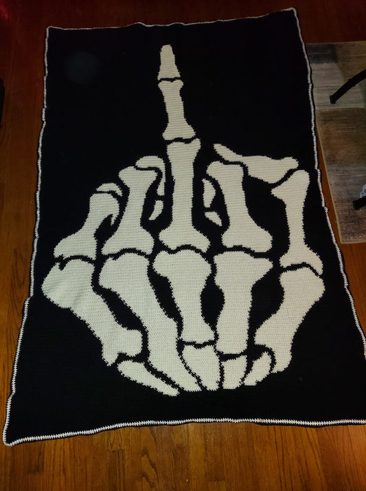 Flipping the bird skelleton