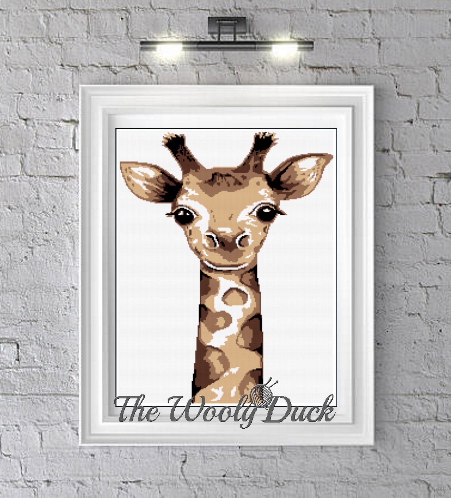 Baby Giraffe Crochet Graphghan Pattern