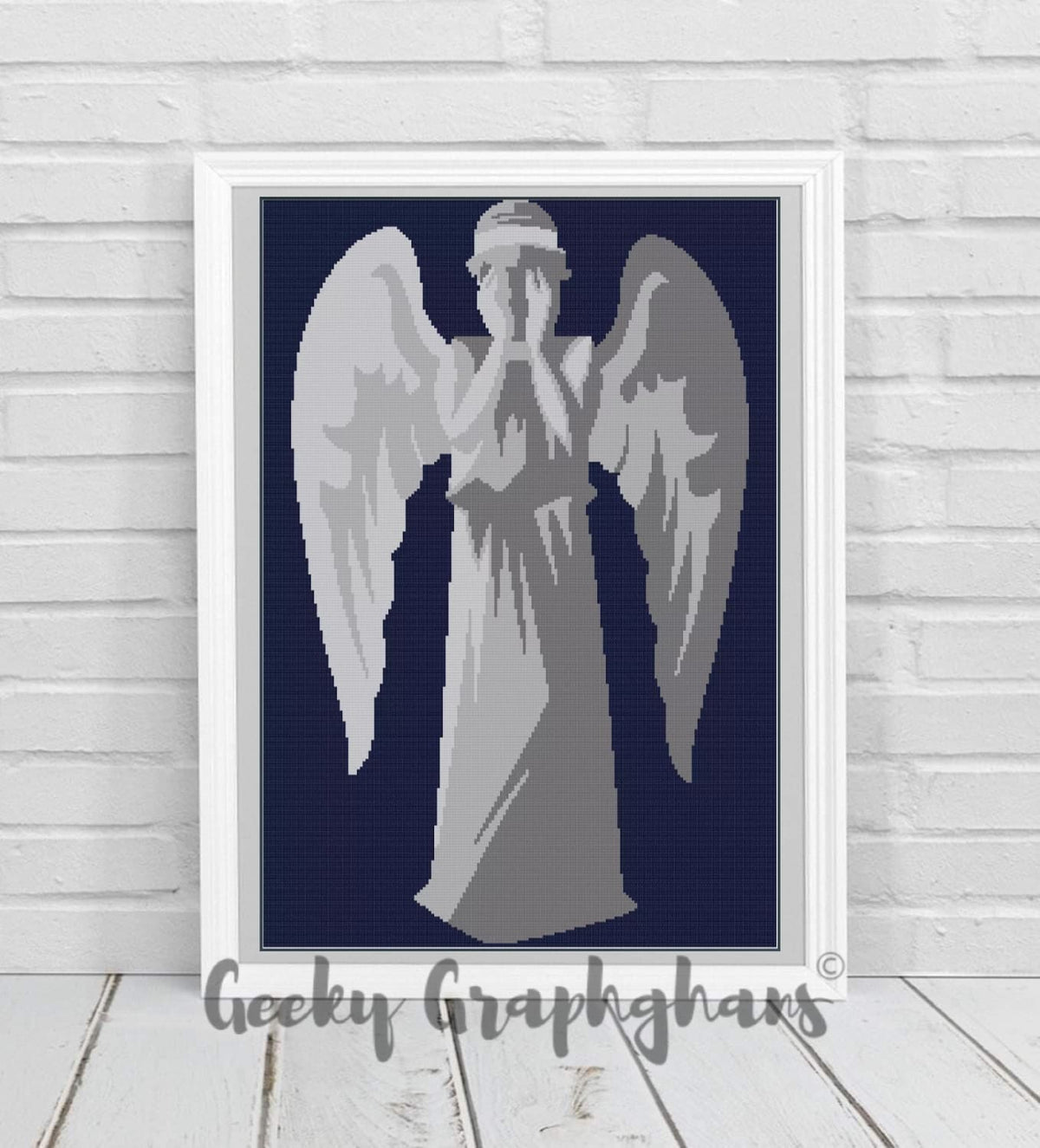 Weeping Angel Crochet Graphghan Pattern