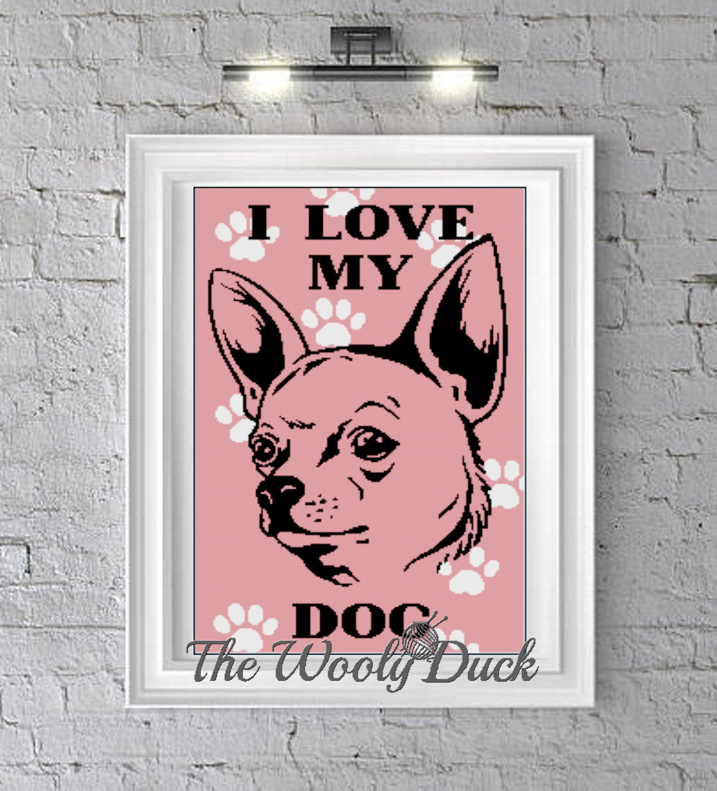 Chihuahua Crochet Graphghan Pattern