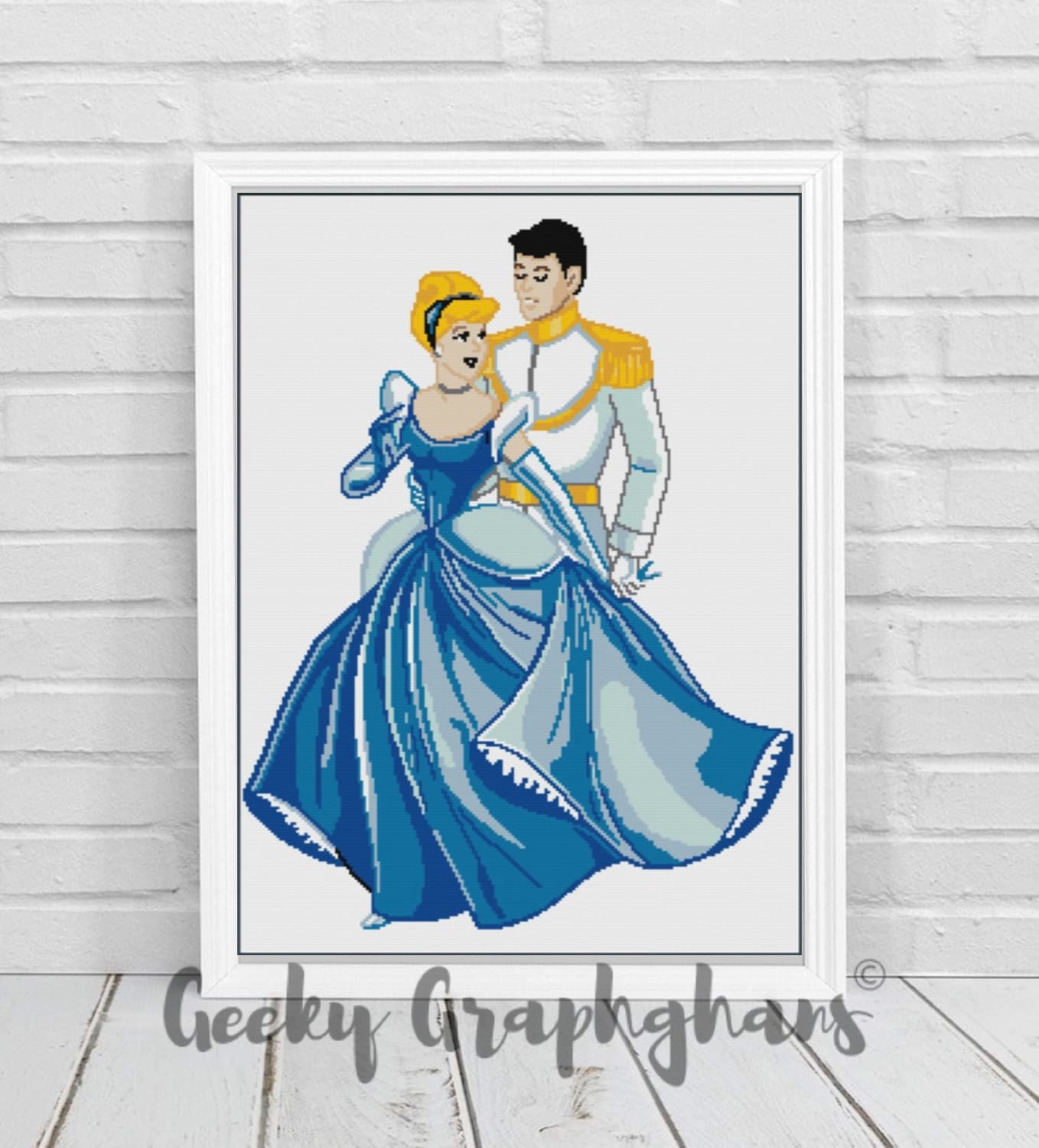 Cinderella Crochet Graphghan Pattern