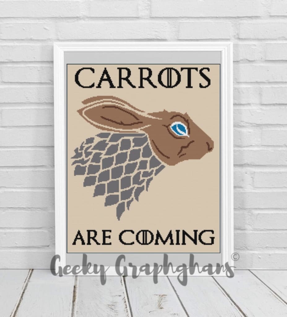 Dire Bunny Crochet Graphghan Pattern