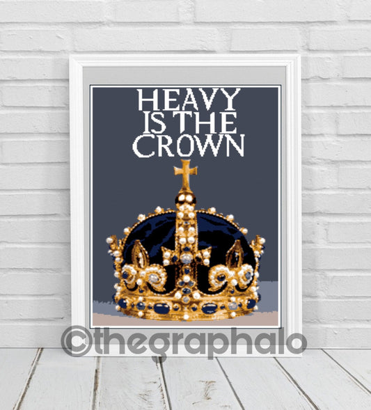 Heavy Is The Crown Crochet Graphghan Pattern SC 180 x 249