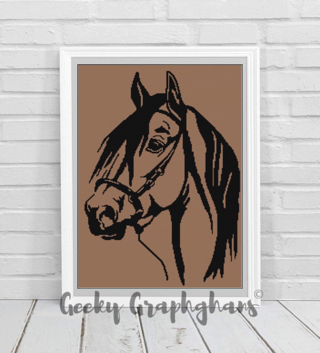 Horse Crochet Graphghan Pattern