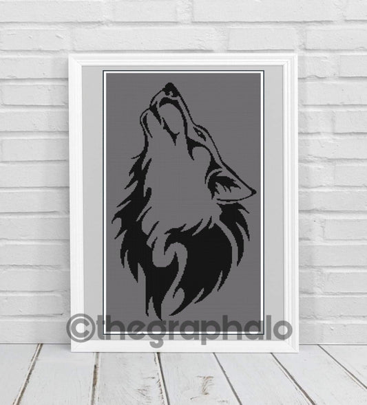Howling Wolf Graphghan SC160x300