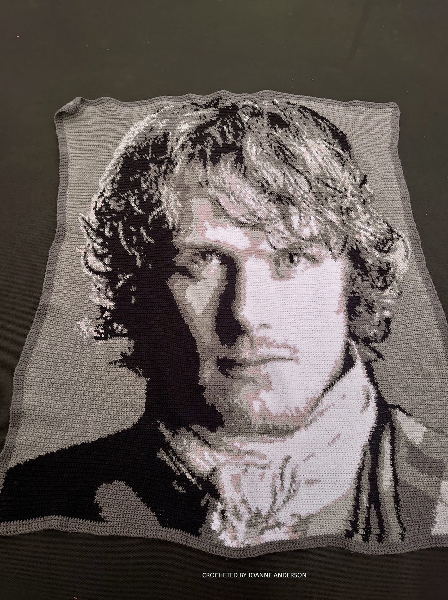 Cross Stitch Sam Heughan Pattern