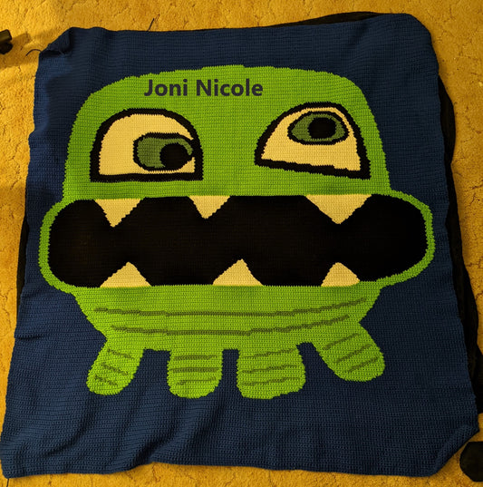 The Graphalo Monster Crochet Graphghan Pattern