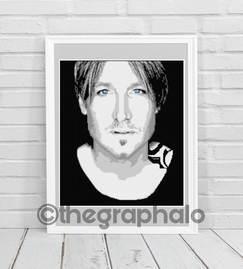 Keith Urban Inspired Photoghan Crochet Pattern