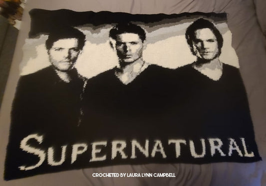 Supernatural Trio Crochet Graphghan Pattern
