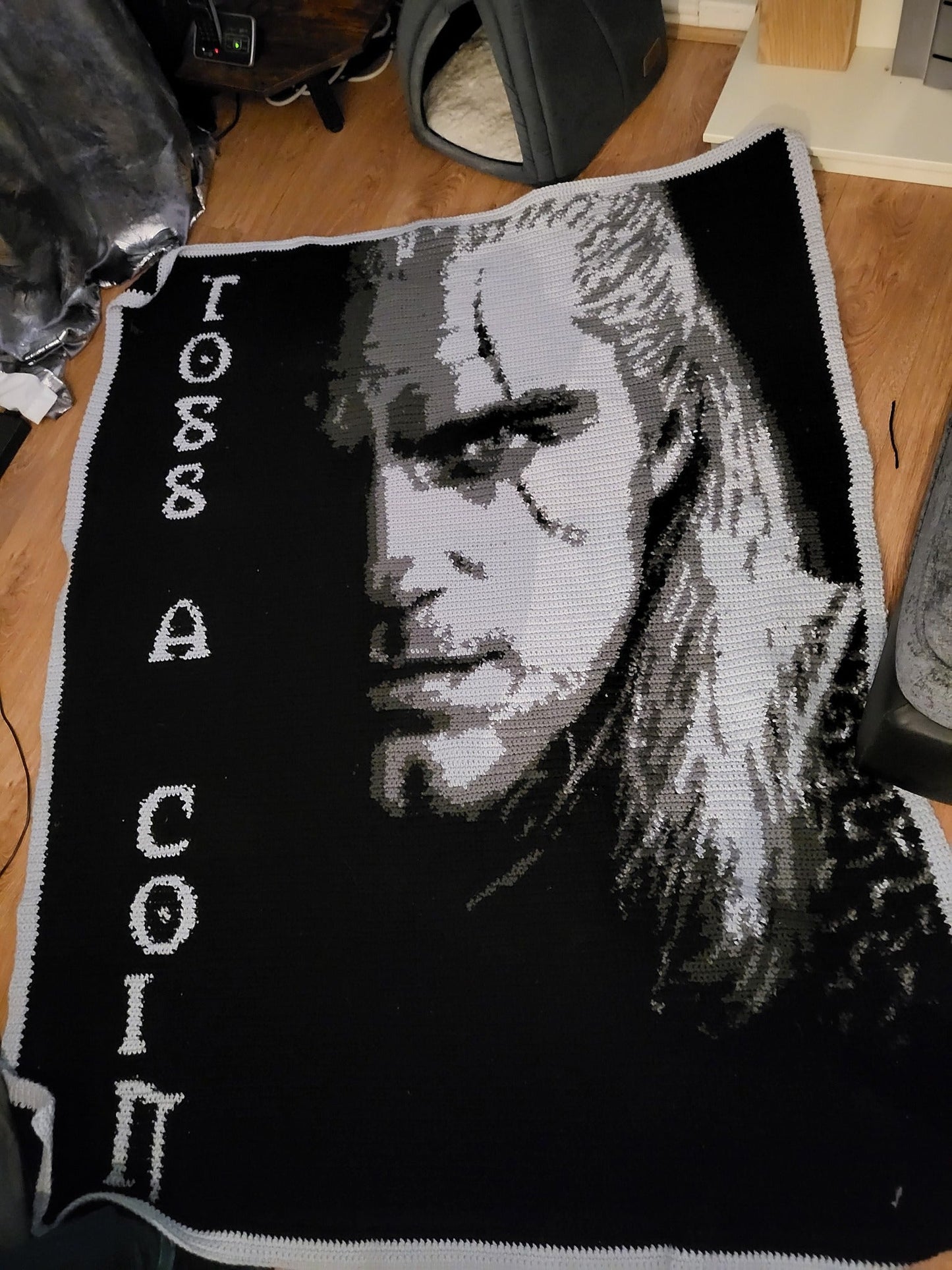 Cross Stitch Toss A Coin Pattern