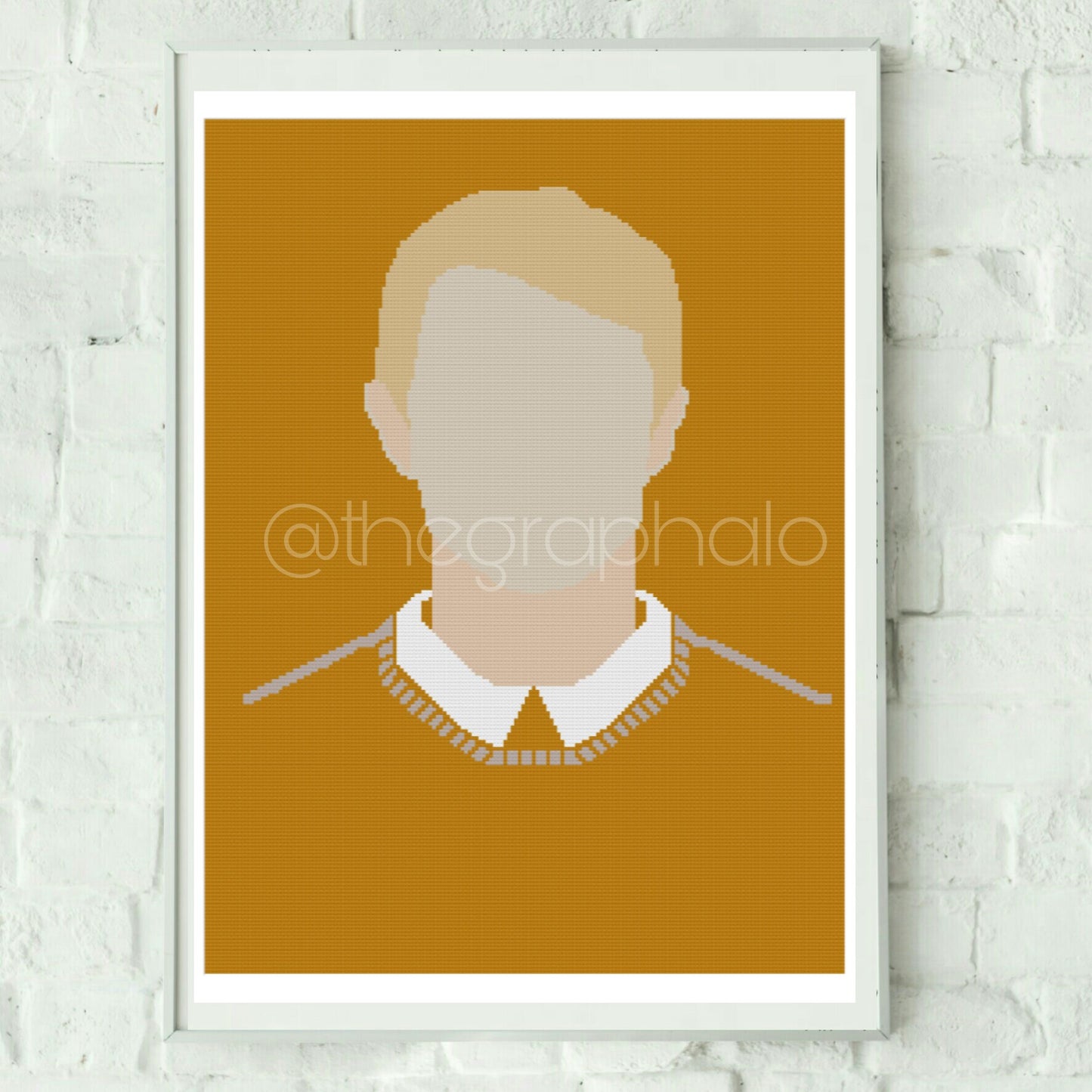 John Watson Graphghan Crochet Pattern SC 180 x 240