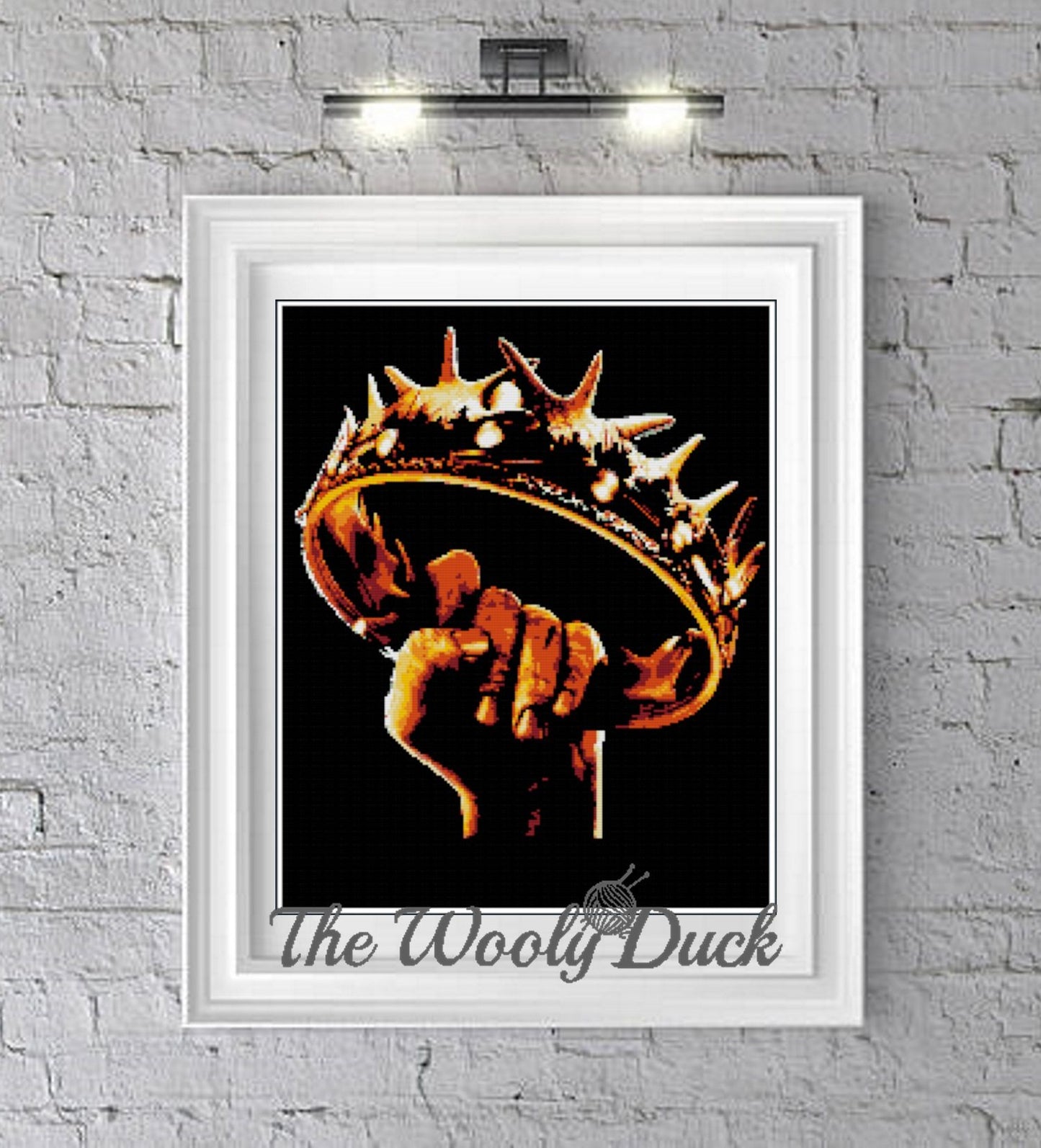 Crown of The Seven Kingdoms Game Of Thrones Crochet Graphghan Pattern