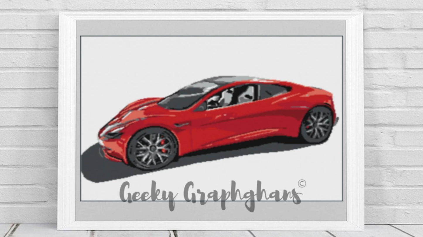 Tesla Crochet Graphghan Pattern
