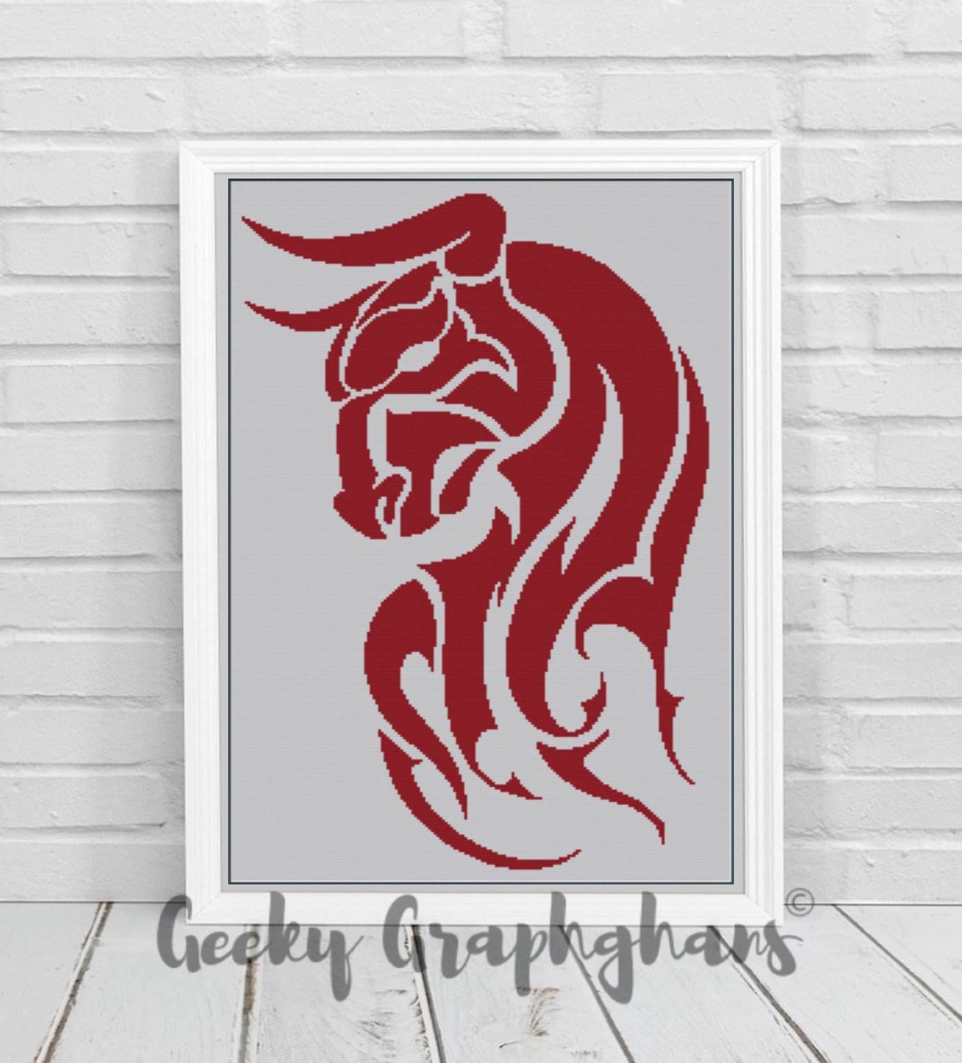 Tribal Taurus Crochet Graphghan Pattern