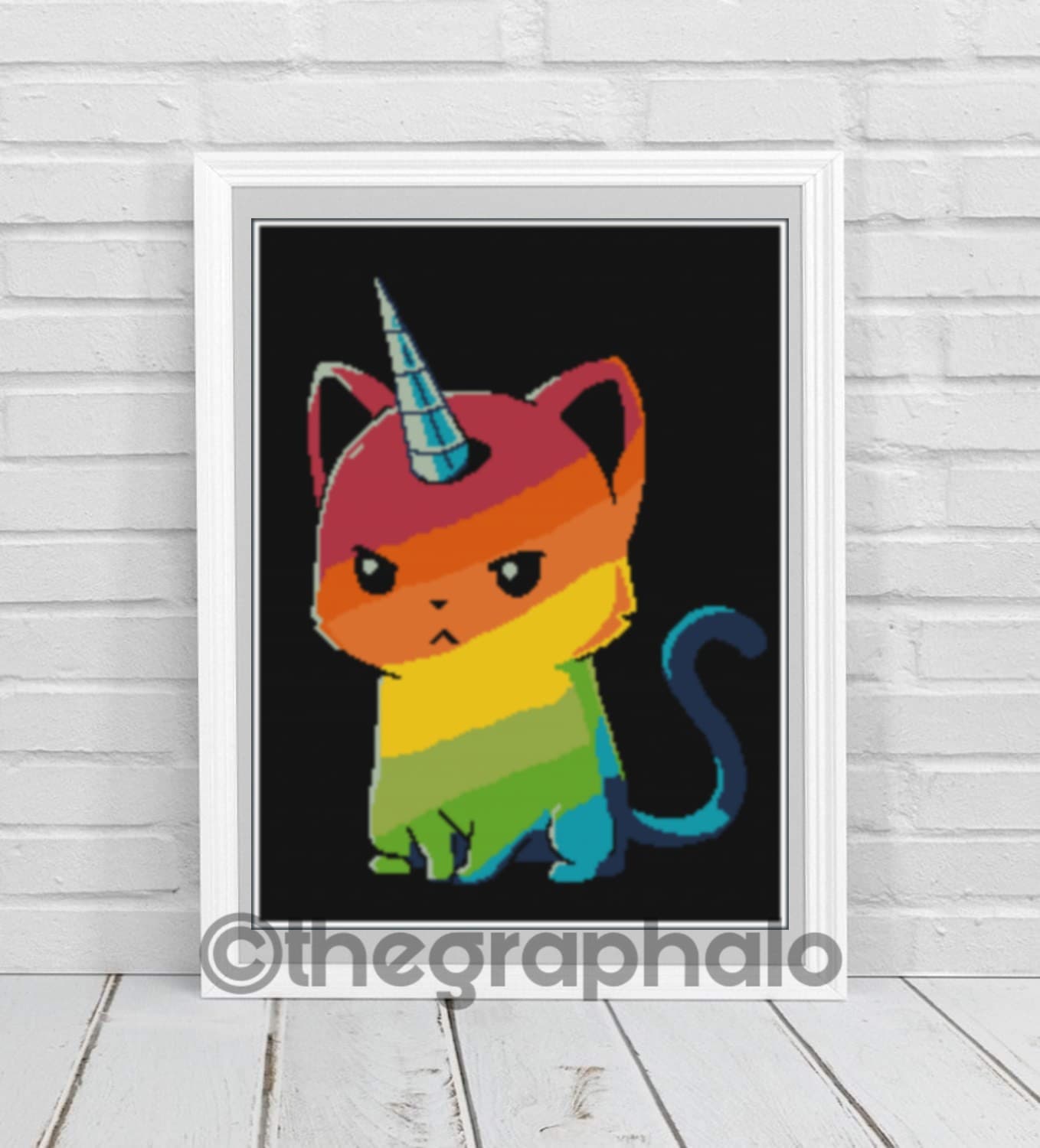 unicorn kitty crochet pattern