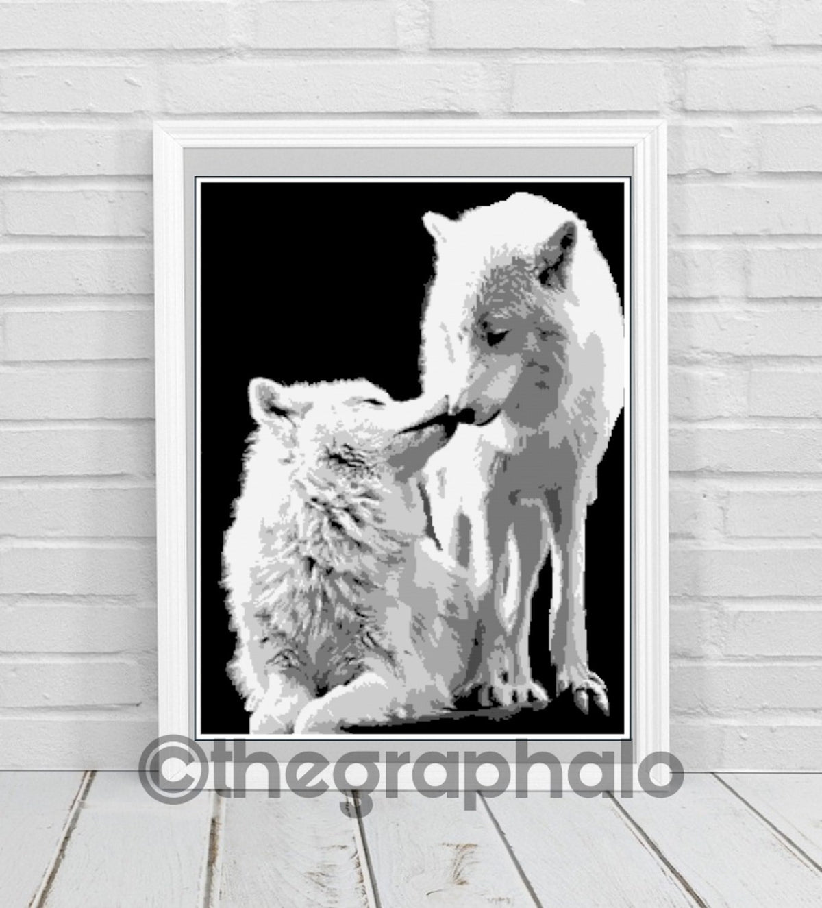 Wolves_Crochet_Graphghan_Pattern