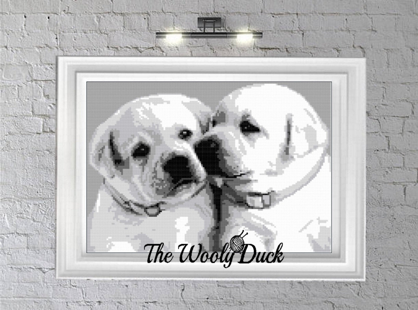 Labrador Puppy Crochet Grapghan Pattern