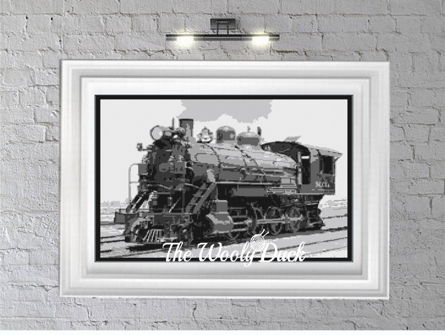 Steam Train Crochet Graphghan Pattern