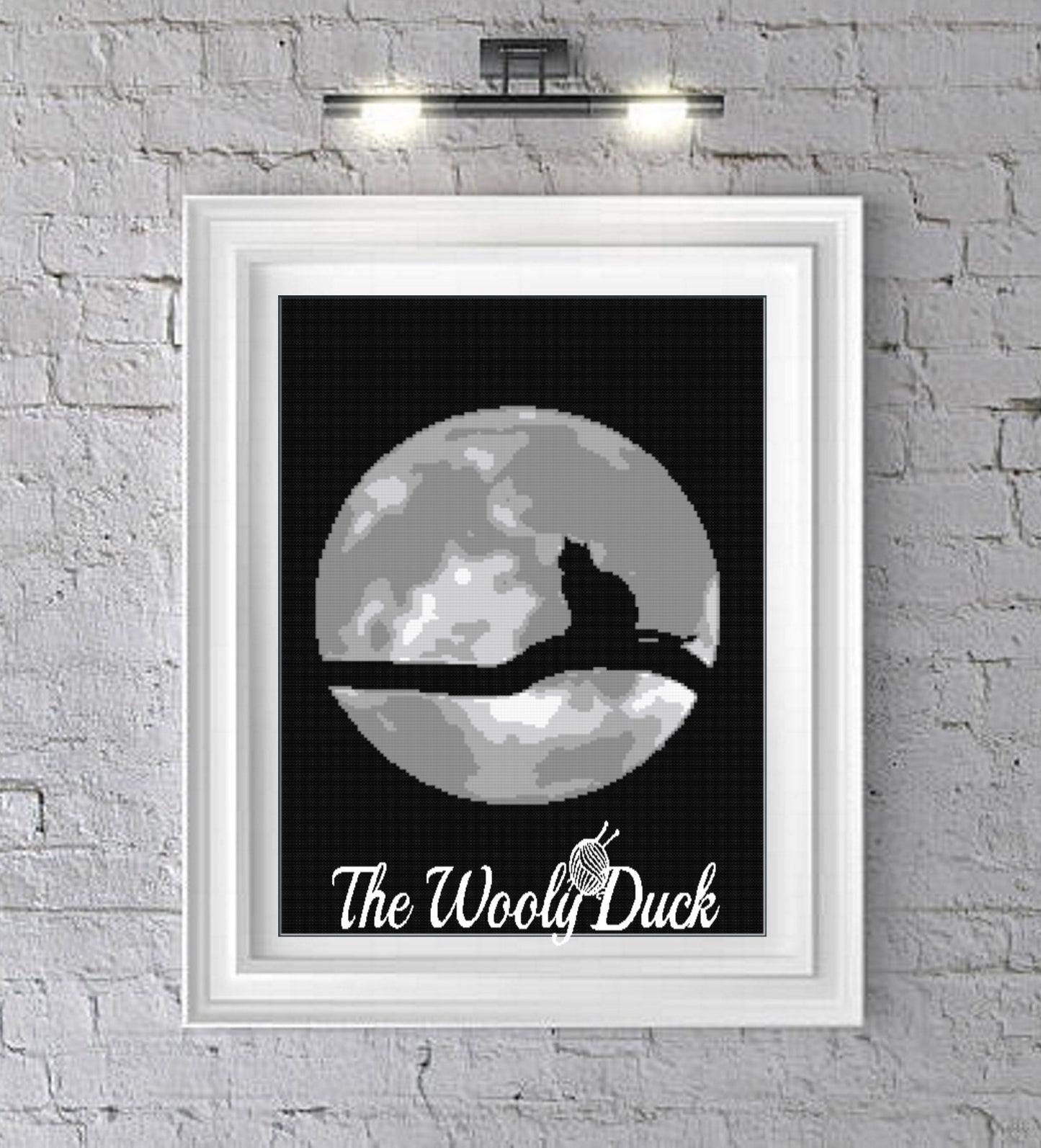 Cat and the Moon Crochet Graphghan Pattern