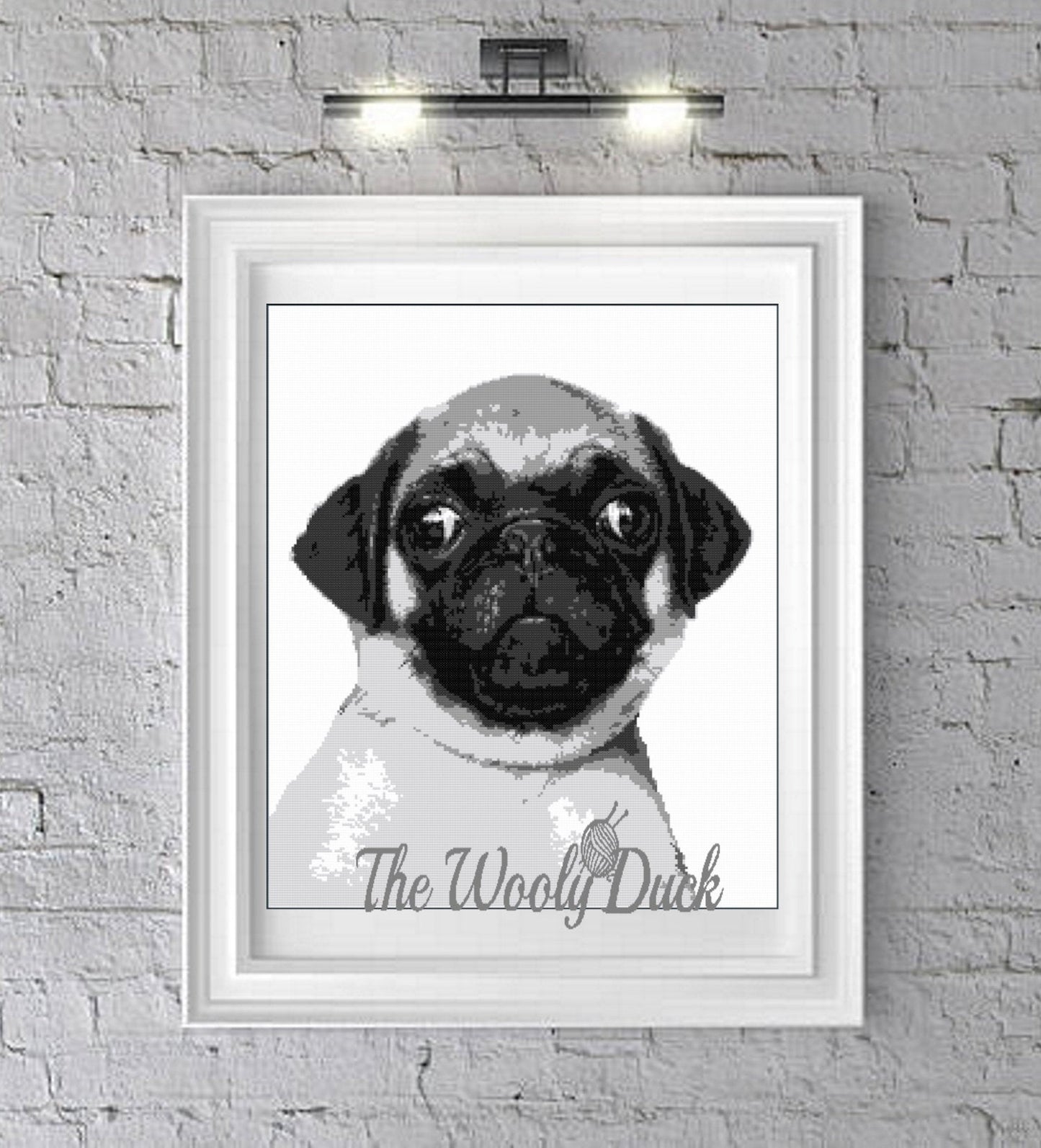 Gibbs The Pugg Crochet Grapghan Pattern