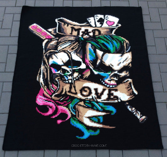 Mad Love Crochet Graphghan Pattern