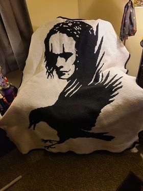 The Crow Crochet Graphghan Pattern