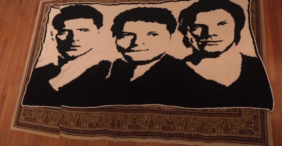 Supernatural Graphghan Pattern by Geeky Graphghans