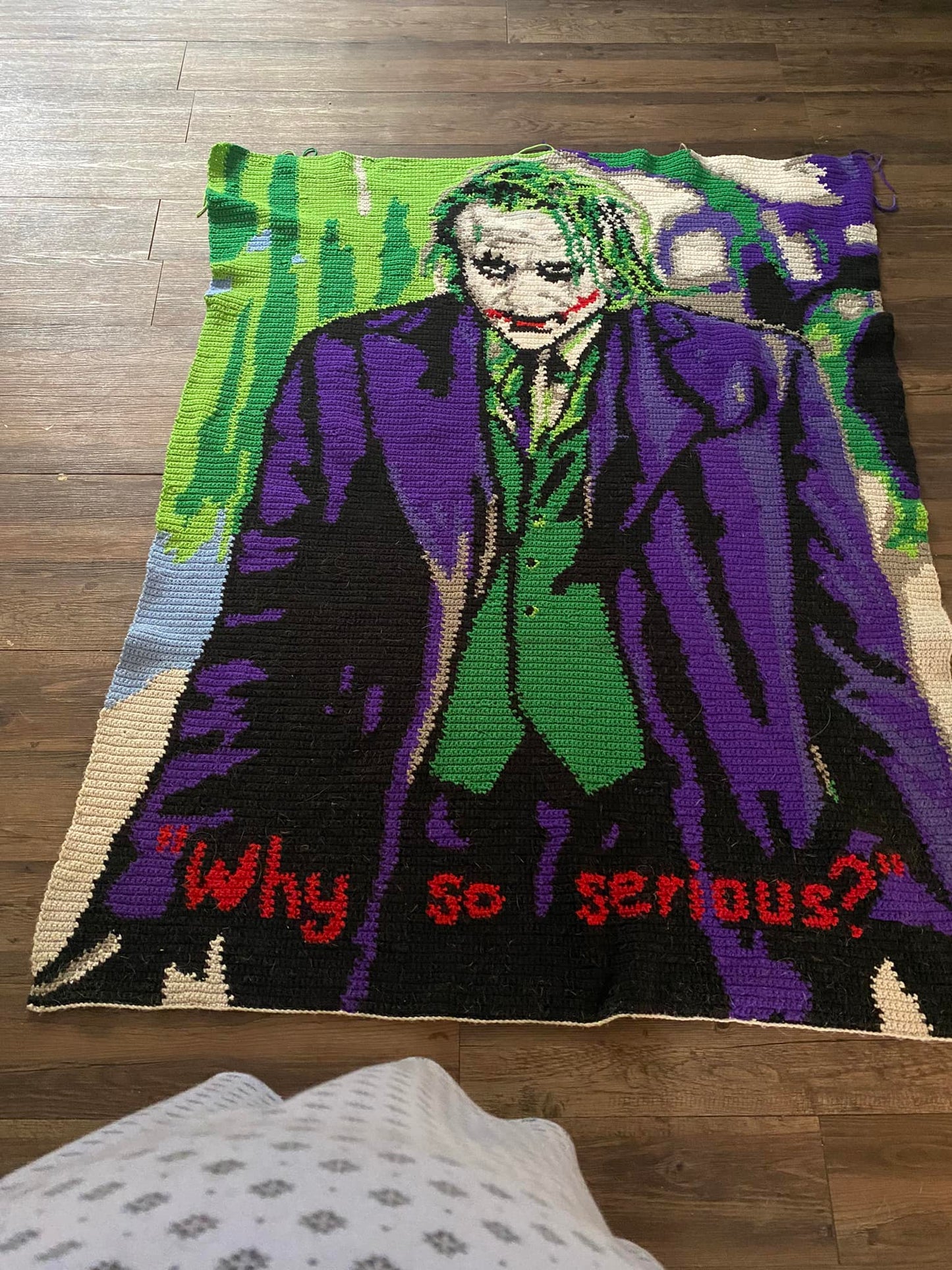 Why So Serious? Crochet Graphghan Pattern