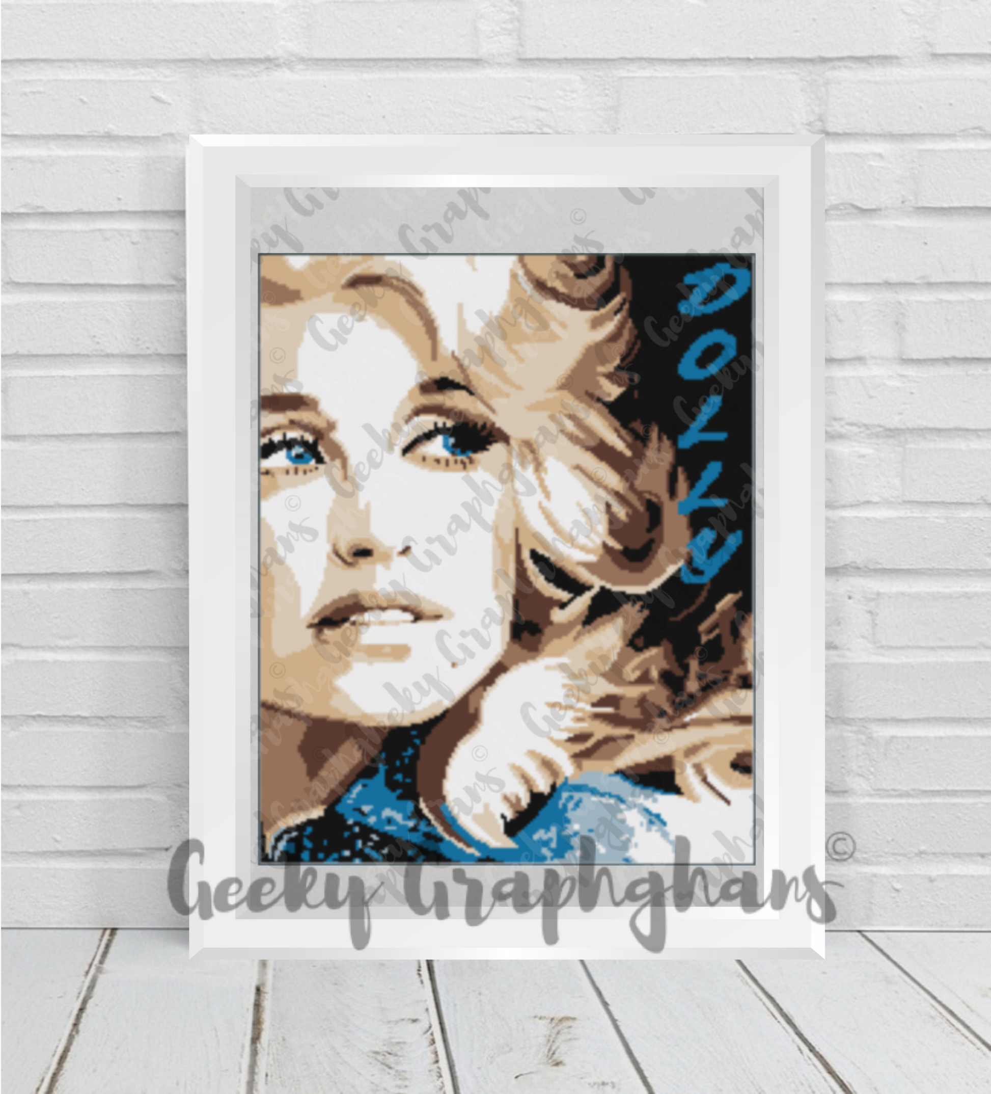 Dolly Parton Crochet Graphghan Pattern