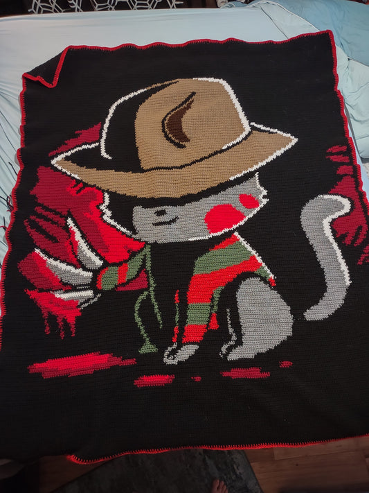 Freddy Meowger Crochet Graphghan Pattern