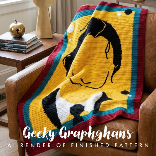 AI Render of Finishd Graphghan. Stylised Salvador Dali