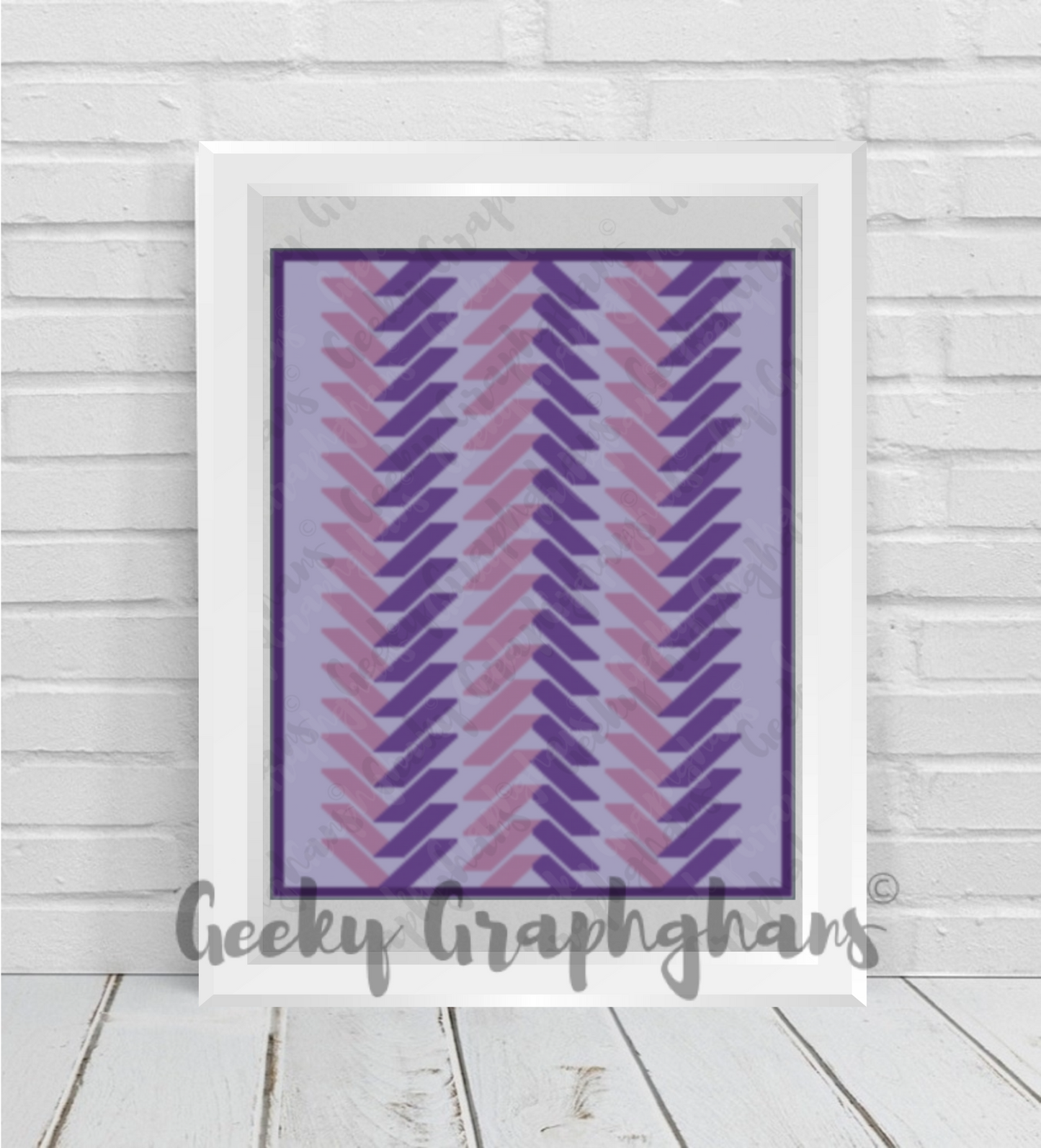 Geometric Wave Crochet Graphghan Pattern – Geeky Graphghans