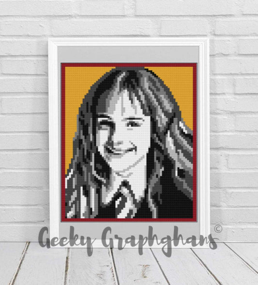 Hermione Granger Crochet Pillow Pattern