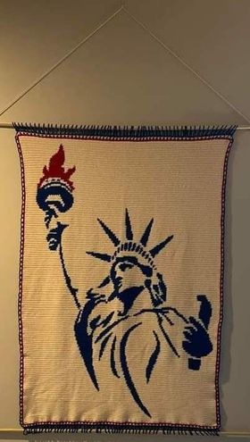 Lady Liberty Crochet Graphghan Pattern