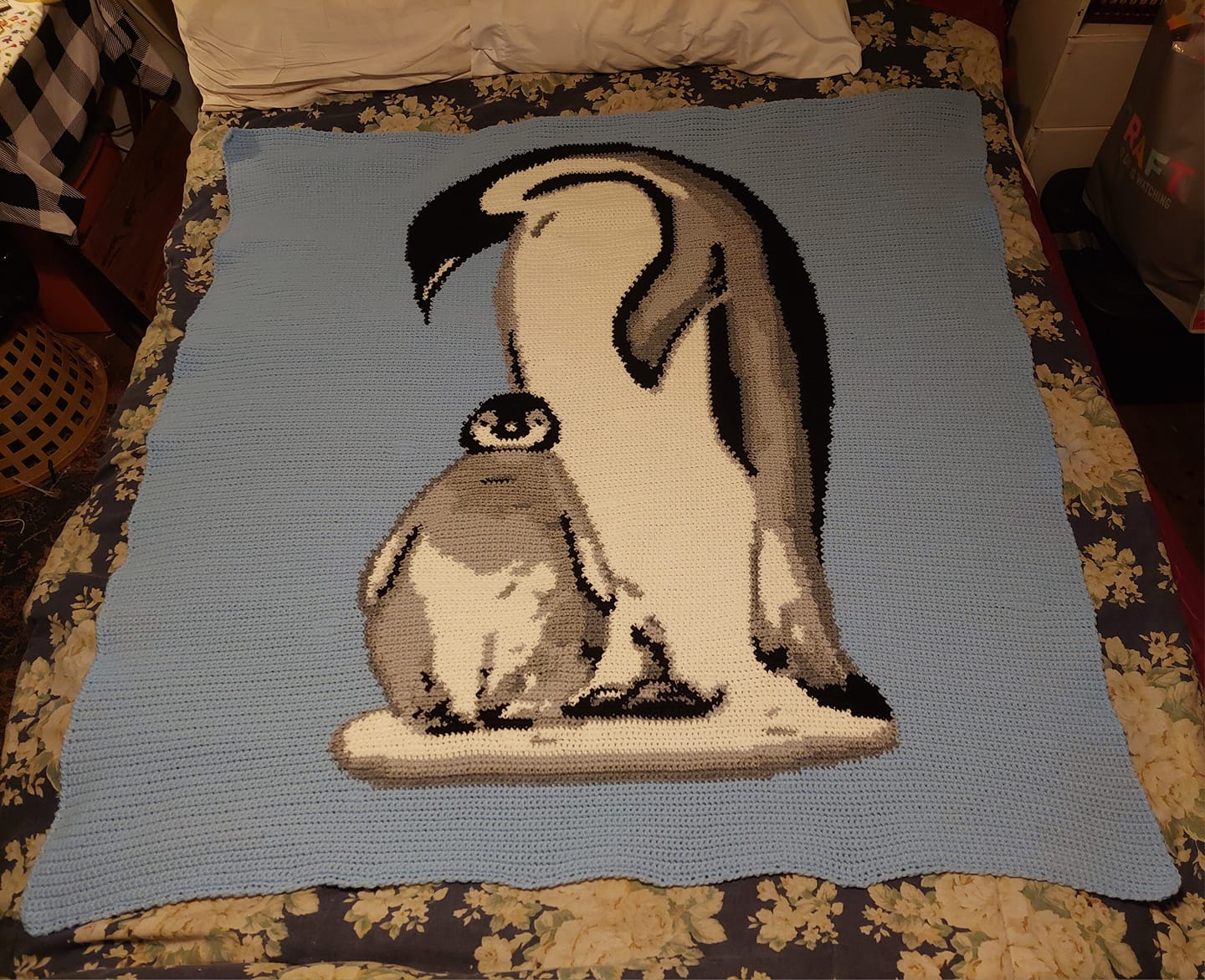 Penguins Crochet Graphghan Pattern