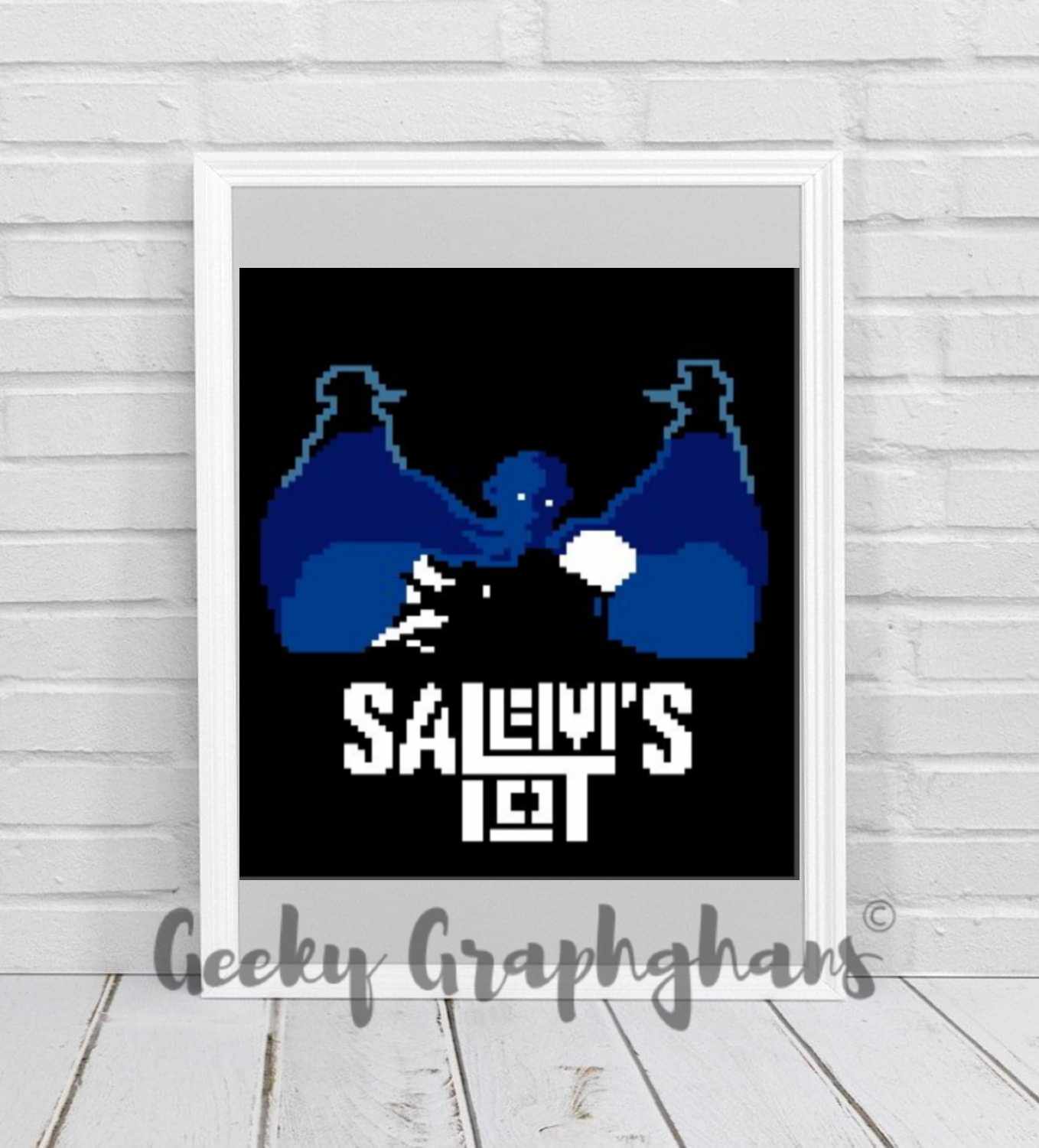 Salem's Lot Crochet Pillow Pattern