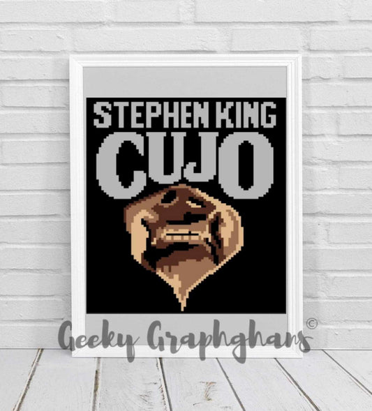 Stephen King Cujo Crochet Pillow Pattern